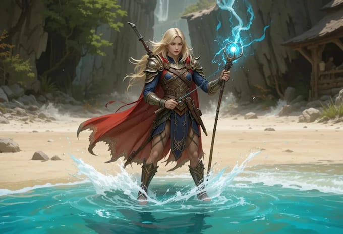 dnd character art and dnd character art