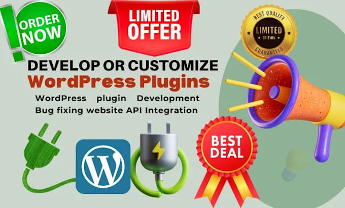 develop custom wordpress plugin, API website integration