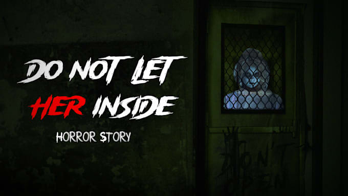 design horror youtube thumbnail