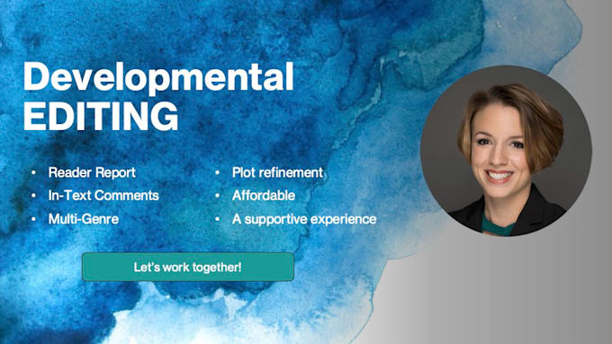provide a comprehensive development edit of your book