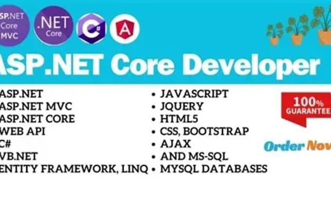 create database driven website with asp net core mvc, dot net