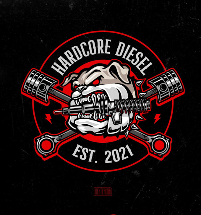 design unique classic badass logo for a diesel