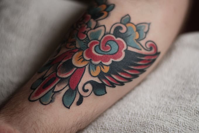 draw american traditional tattoo design