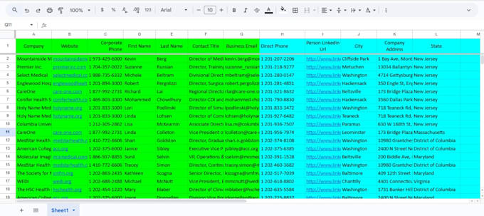 b2b lead generation with your targeted criteria for your business