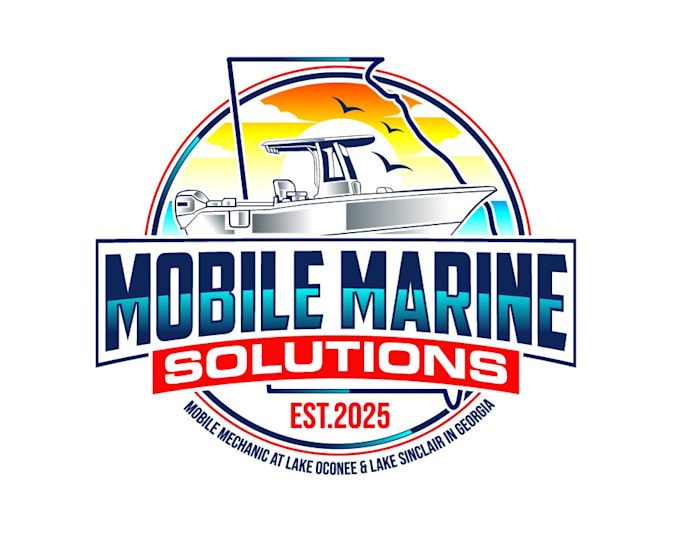design a professional marine logo
