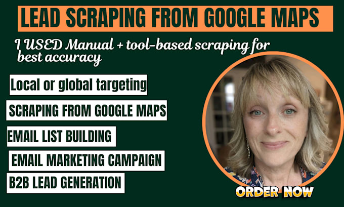 scrape business emails from google maps for lead generation lead scraping