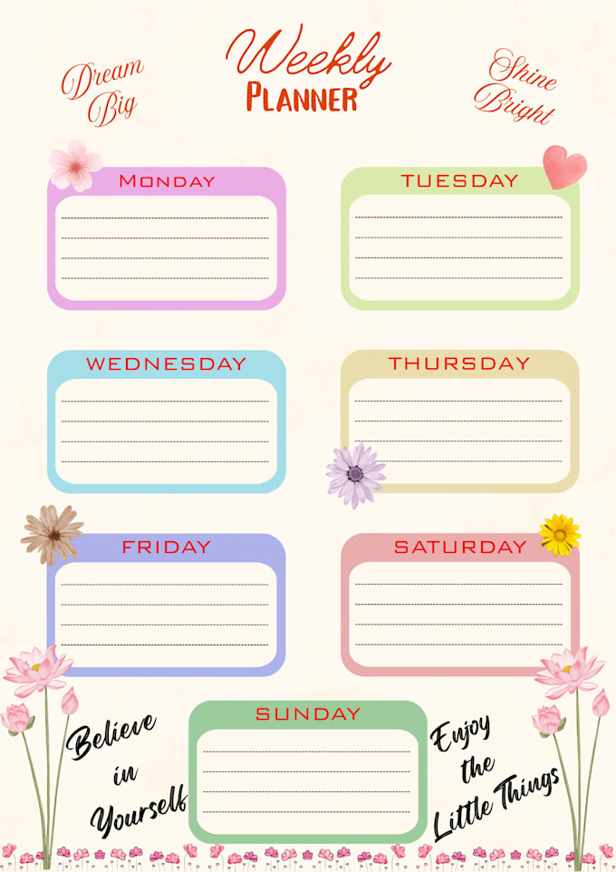 design good digital planners, and printable products