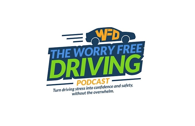 design worry free driving podcast logo