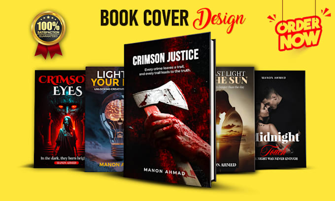 design a professional book cover that sells your story on amazon KDP