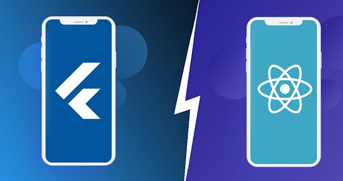 develop flutter or react native apps with full functionality