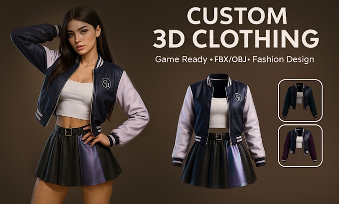 3d second life model 3d clothing mesh digital fashion 3d garment design rig