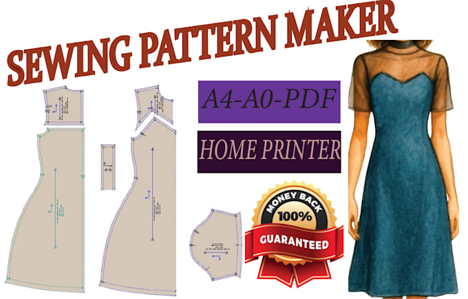 create easy to use sewing pattern for your clothing