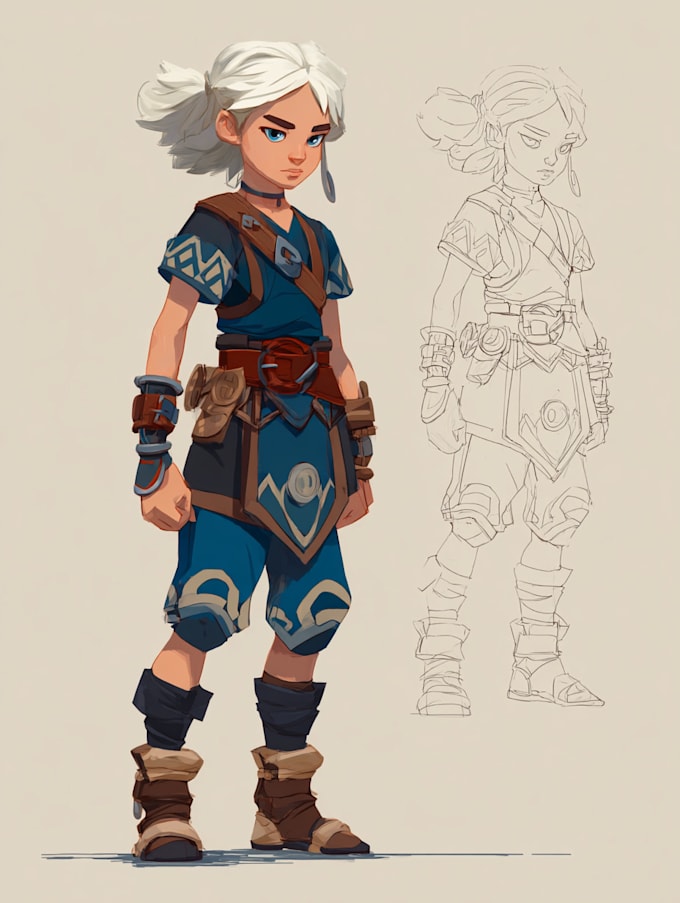 draw your 2d game character