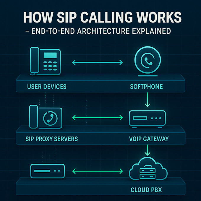 implement sip call recording system with voip, pbx or cloud integration