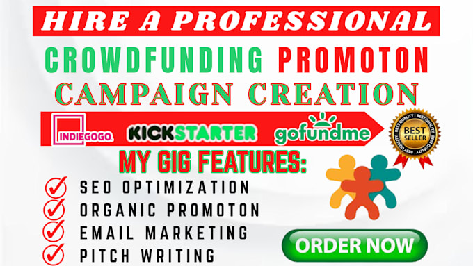 do crowdfunding campaign creation for your kickstarter indiegogo gofundme