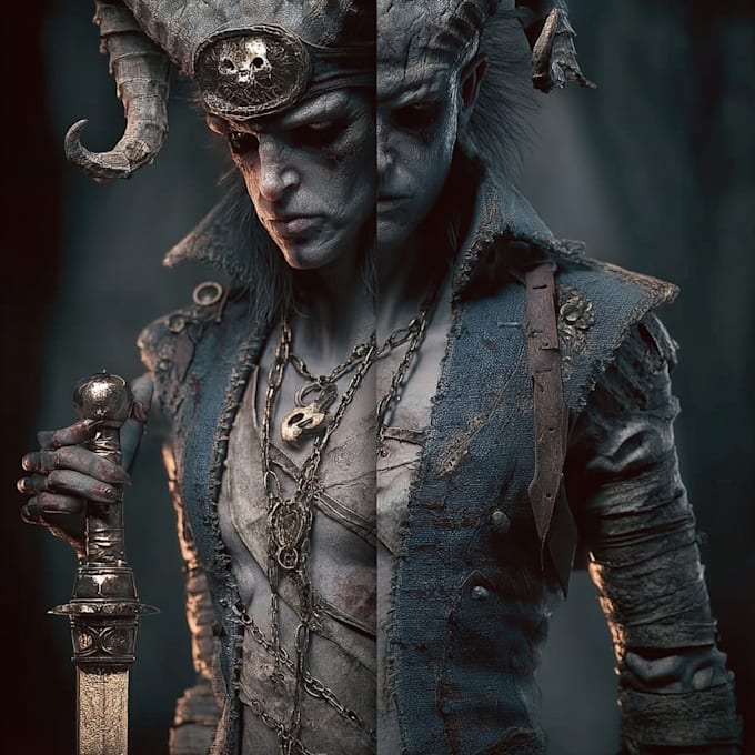 fantasy horror and fantasy horror character