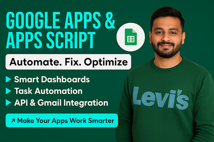 automate google sheets, gmail, drive, calendar, and forms using apps script