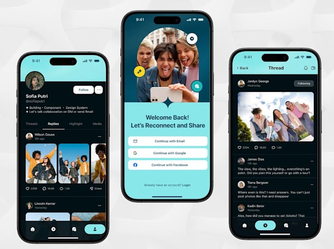 build tiktok clone, facebook clone, instagram clone, snapchat clone,telegram app