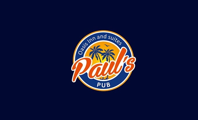 design unique amazing pauls pub logo