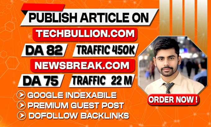 do tech guest post, SEO guest post and publish news articles