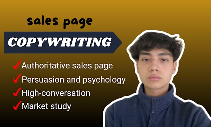 write a high converting sales page that turns visitors into buyers