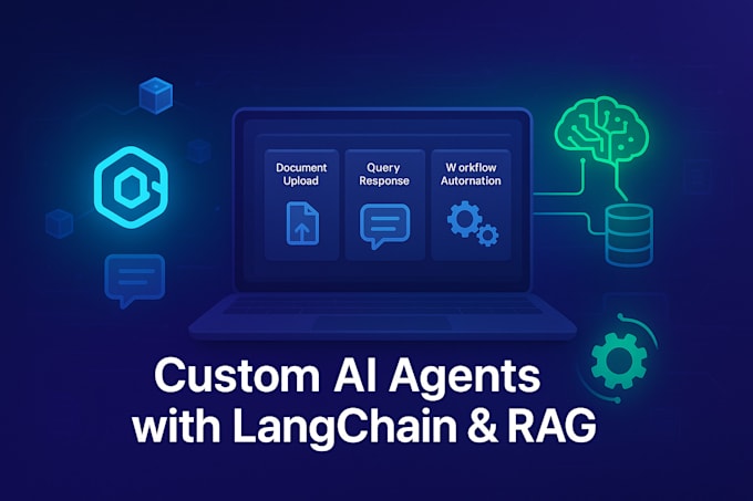 build a custom ai agent with langchain and rag