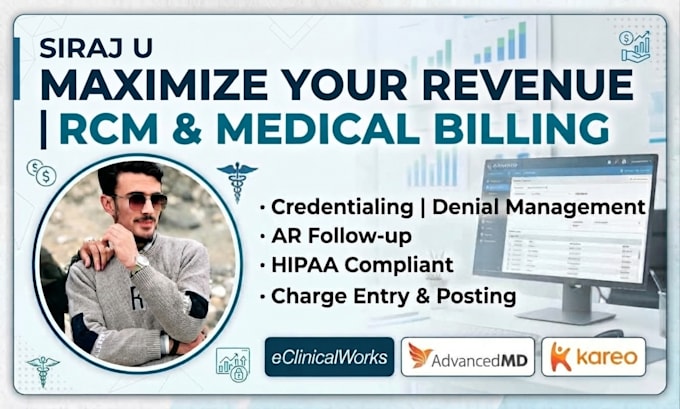 provide expert medical billing rcm and denial management
