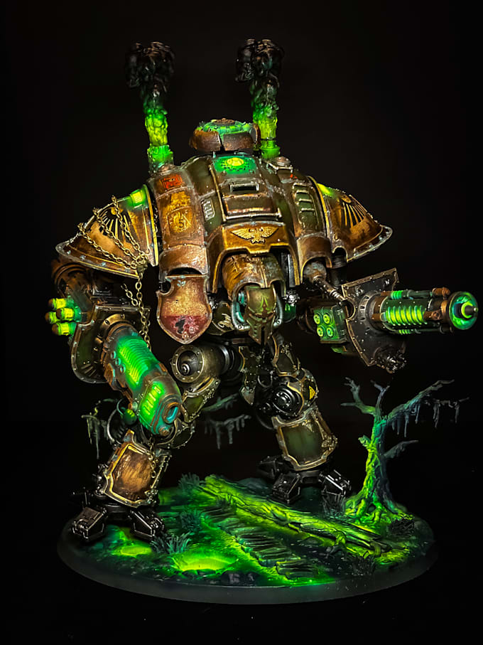 expertly paint warhammer, tabletop, and miniature models