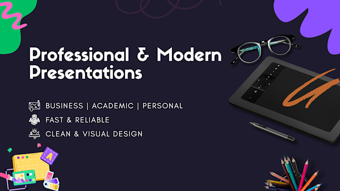 design professional and modern presentations
