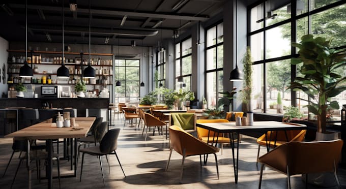 redesign restaurant interior, cafe, shops, bar, landscape, coffee shop, lobby