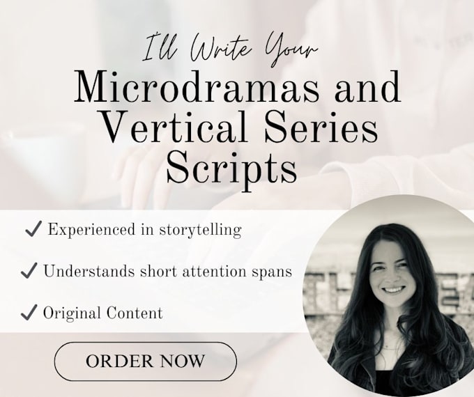 write microdrama scripts for vertical series