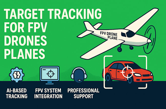 build target tracking system for fpv drones and planes ai