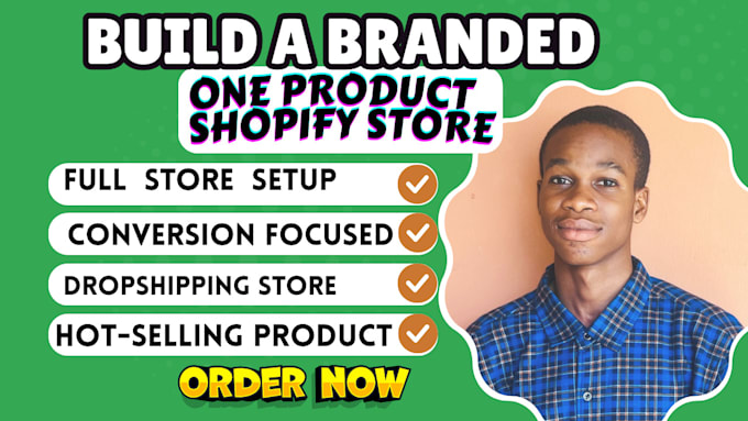 build shopify one product store niche shop sales landing page shopify funnel pro