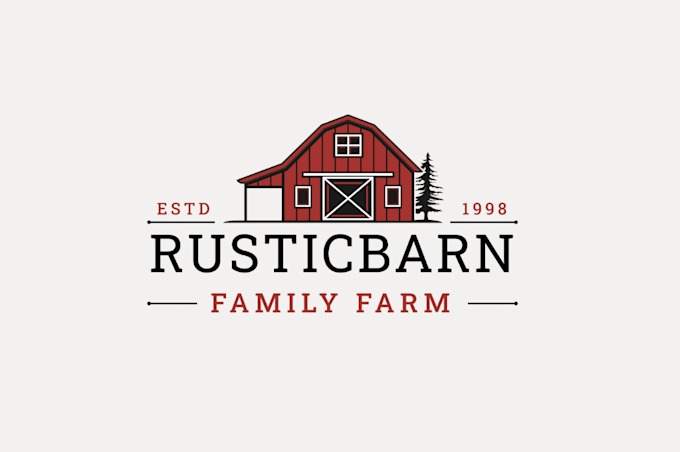 do rustic vintage logo with unique style