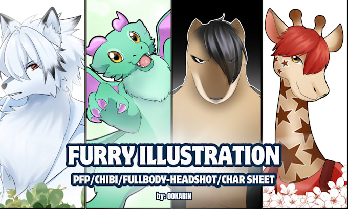 draw furry illustrations in my style