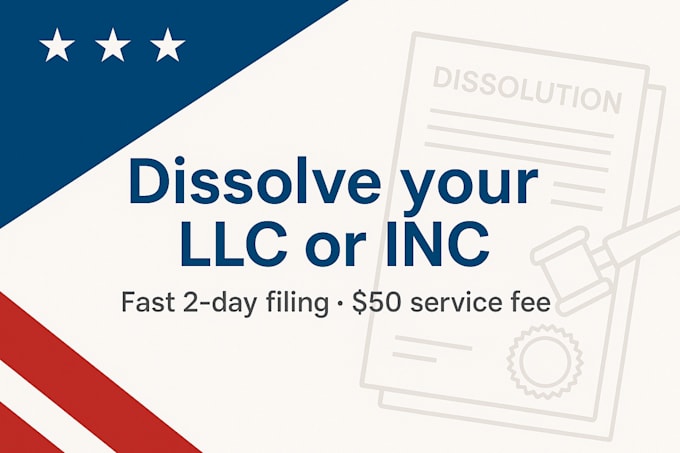 dissolve your US llc or inc to avoid penalties