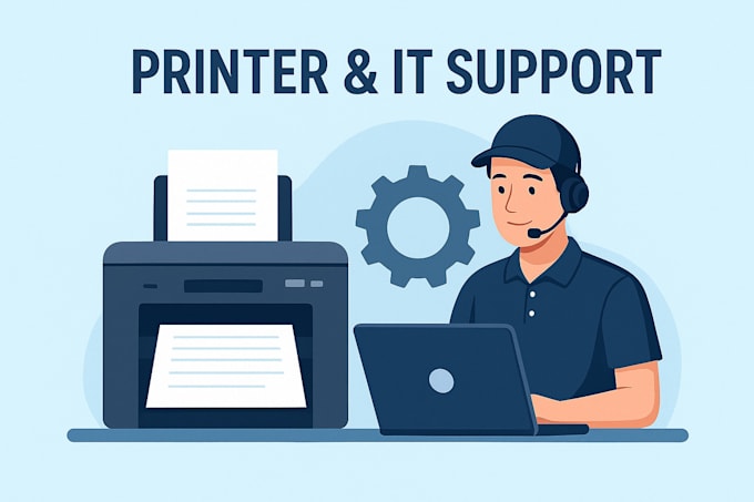install setup and troubleshoot your printer or scanner remotely