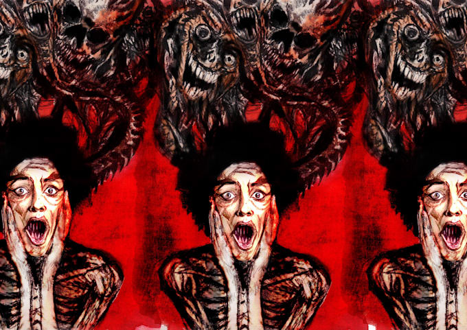 draw you as a scary monster from your photo