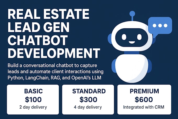 build real estate leadqualifying chatbot whatsapp web langchain rag gpt4o