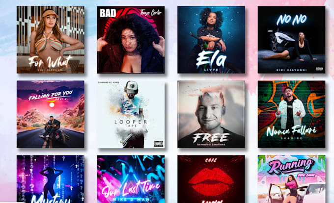 design profesional album or single art cover for your music