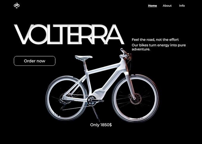 create minimalist websites and landing pages