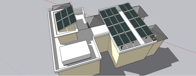 design solar pv plants on sketchup pvsyst autocad and helioscope