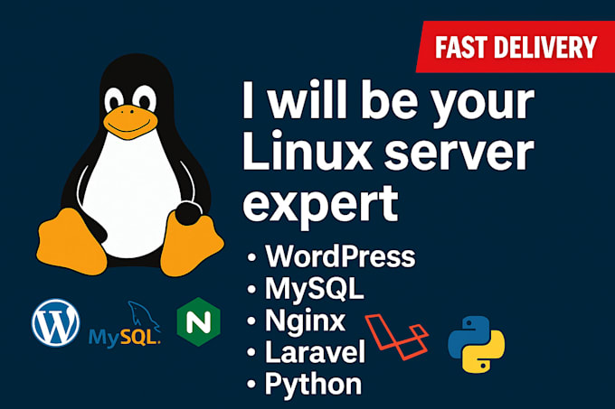 deploy wordpress, laravel and python apps on linux server
