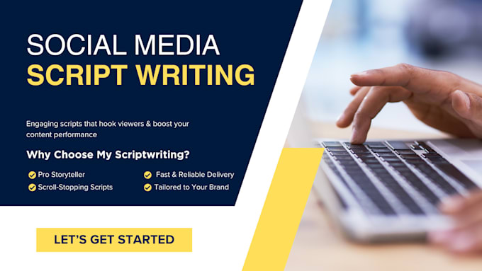 write engaging and professional scripts for social media
