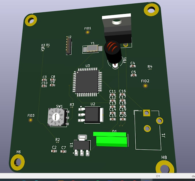 do multilayers pcb layout , schematic diagram and gerber files