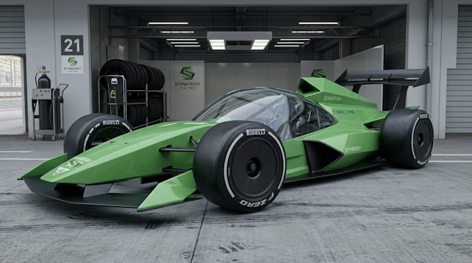 do 3d vehicle design images and rendering concept car
