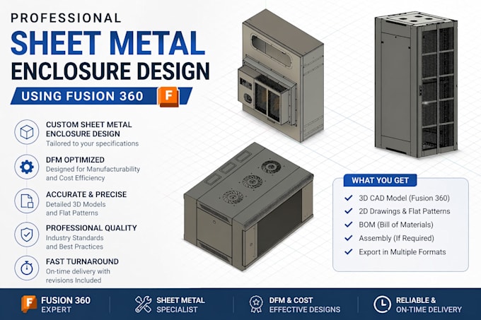 design sheet metal enclosures using fusion 360