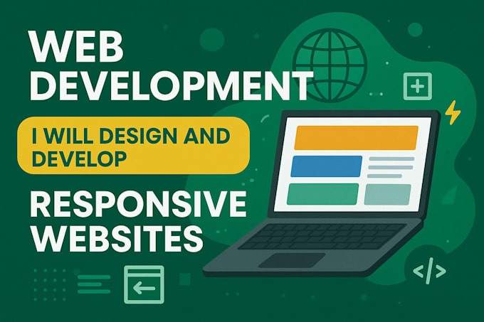 build responsive websites and e commerce stores with modern web development