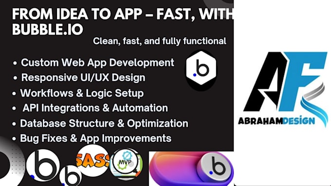bubble io, bubble mobile app developer, bubble saas, bubble web app, bubble app