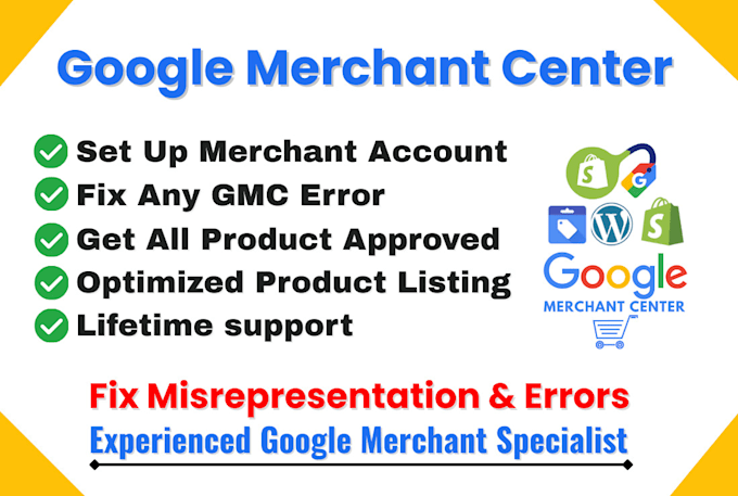 fix google merchant center misrepresentation and policy violations